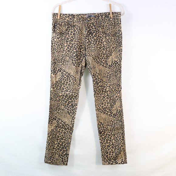 Tripp NYC Vintage Leopard Print Pants - Picture 1 of 8